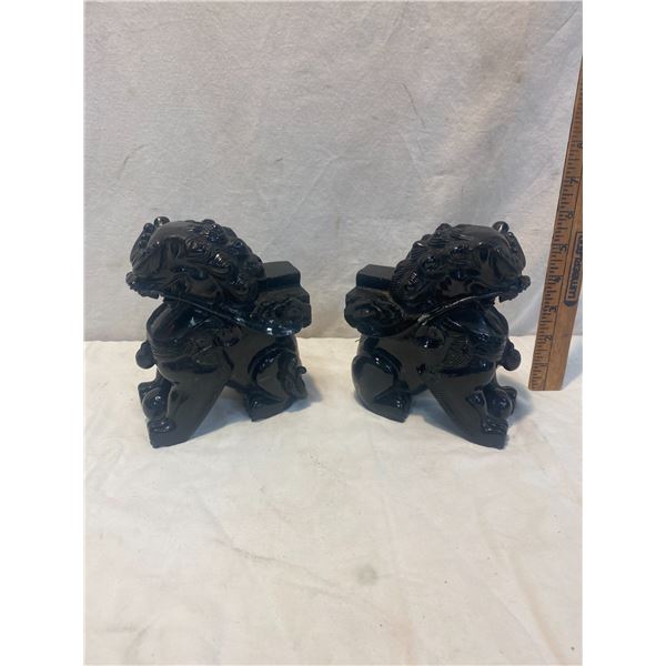 Foo dog book ends