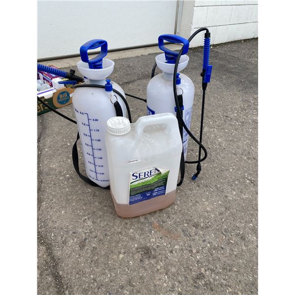 Sprayers and chemical