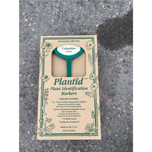 Plant identification markers
