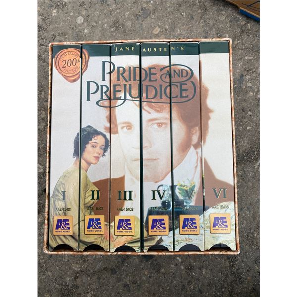 Pride & Predjudice VHS