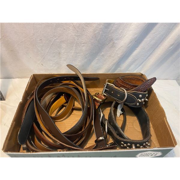 Assorted belts