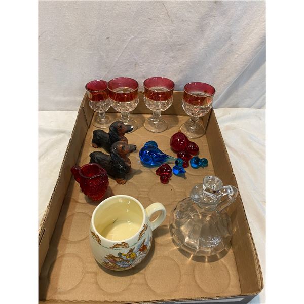 Collectibles, bunnykins mug etc