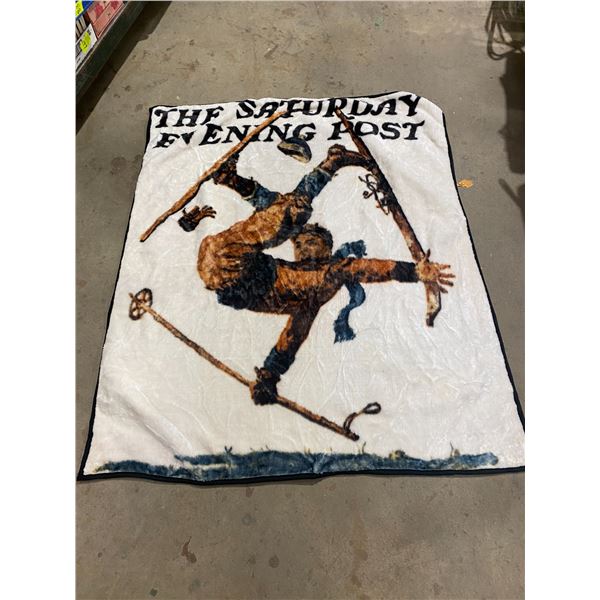The Saturday evening post blanket