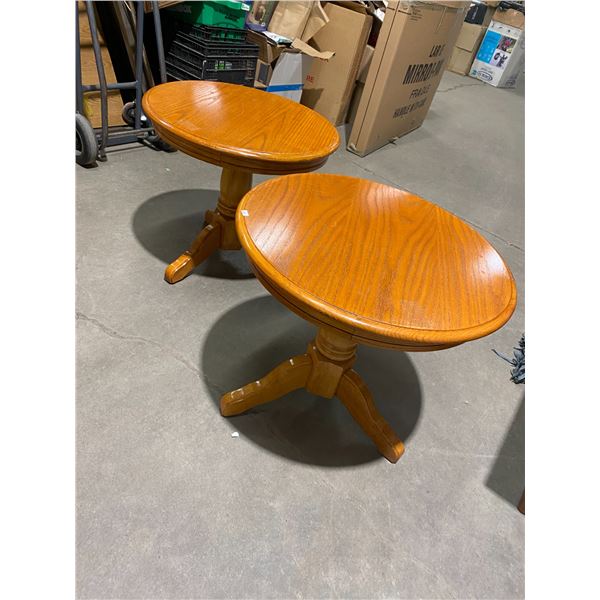 Two end tables