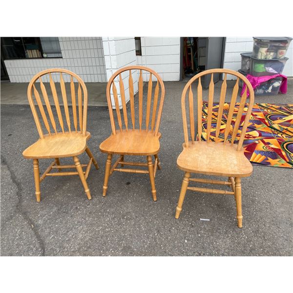 3 chairs