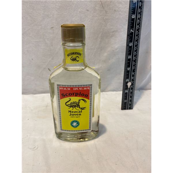 Bottle and contents sealed