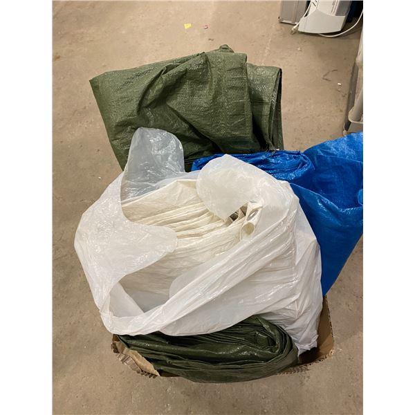 Lot of tarps