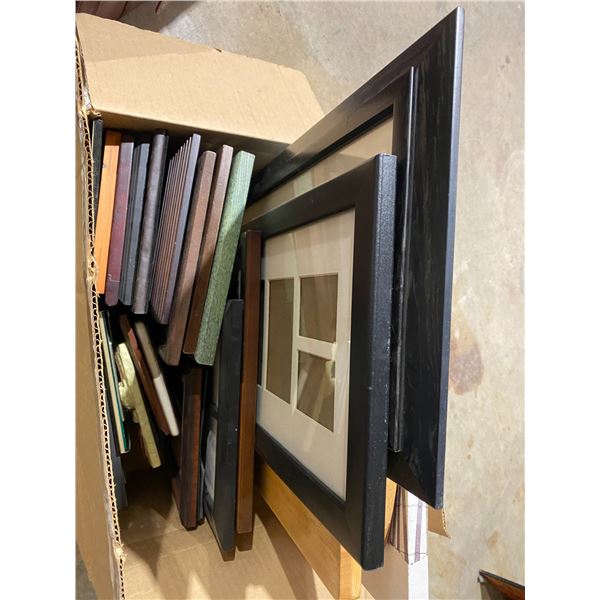 Box of picture frames