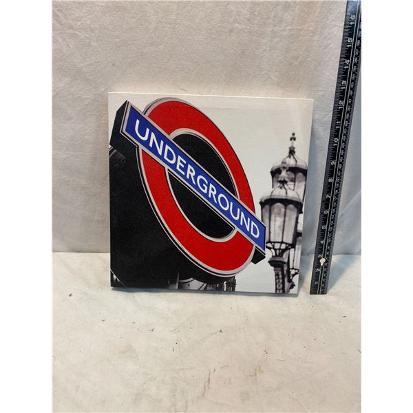 Underground wall hanging