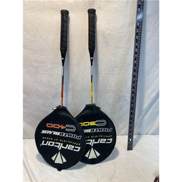 Badminton rackets