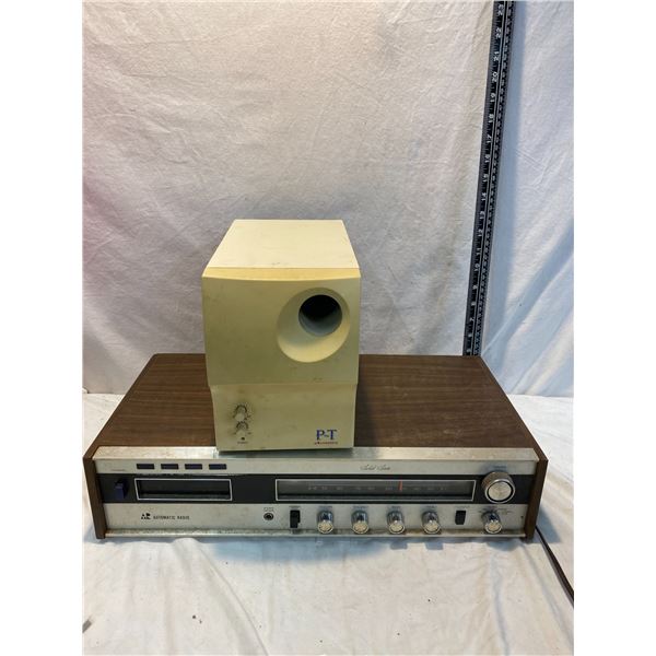 Solid state automatic radio and speaker