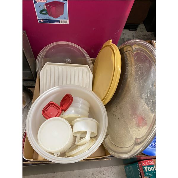 Tupperware and Rubbermaid etc