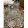 Image 1 : Crystal glasses etc