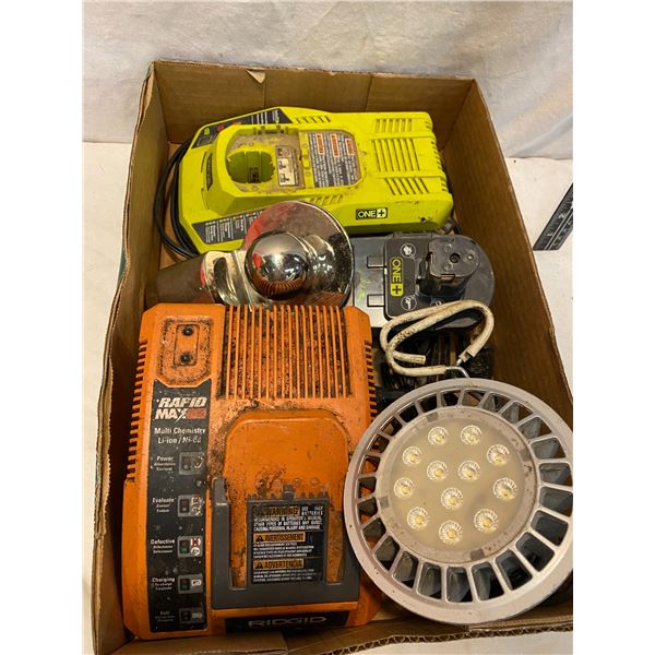 Assorted chargers etc