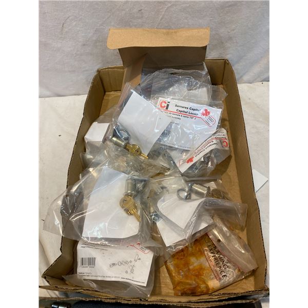 Assorted keys and locks