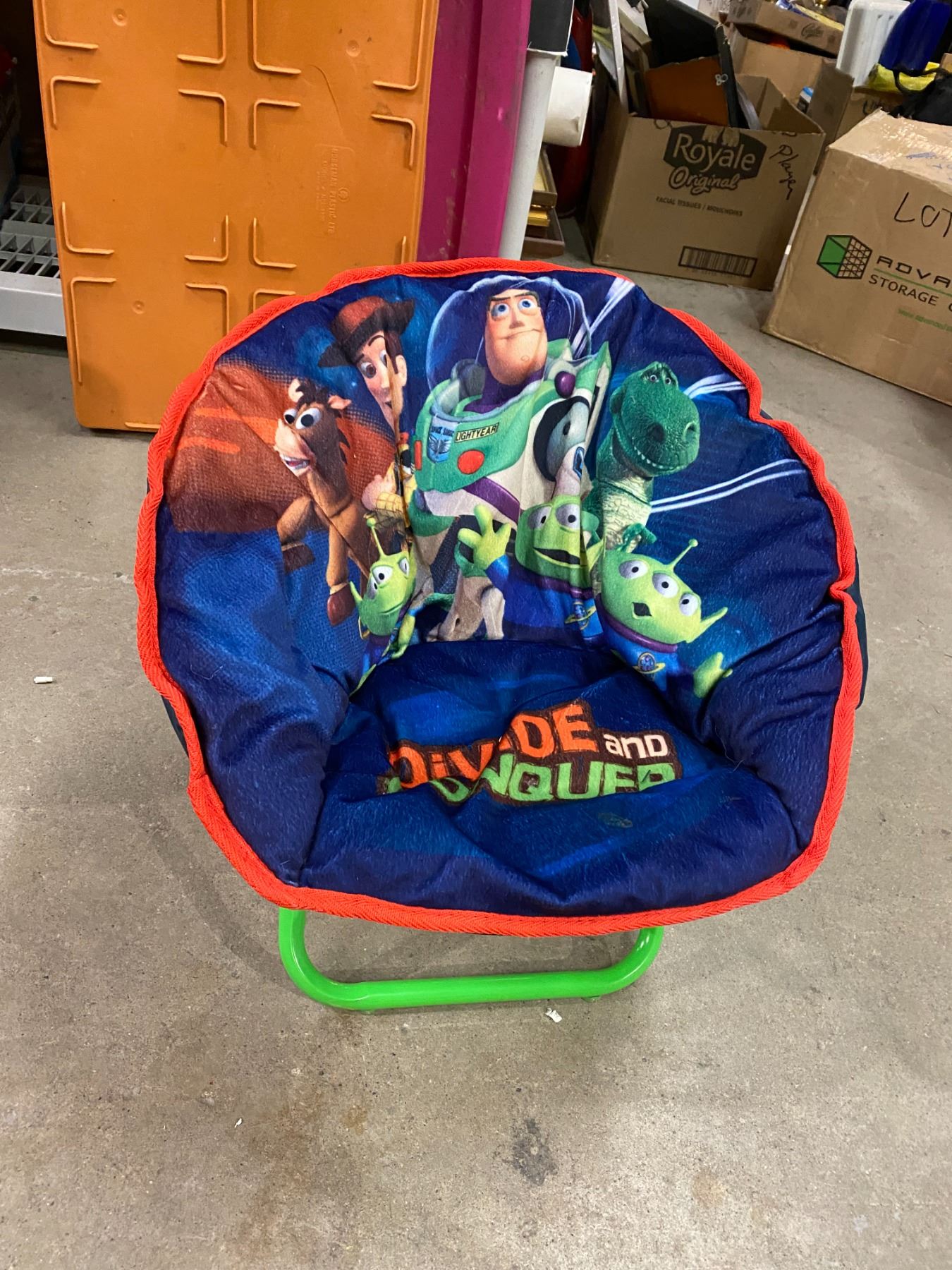 Toy story folding chair kids