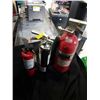 Image 1 : 3 FIRE EXTINGUISHERS