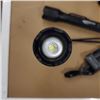 Image 9 : 4 NEW KEENSTONE 3000 LUMEN ADJUSTABLE BEAM FLASHLIGHTS NO BATTERIES WITH 18650 BATTERY CHARGERS