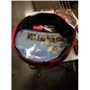 Image 2 : TORO MULTI PURPOSE SPRING BUCKET, PITCHFORK, RACKETS AND SEAT