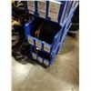 Image 2 : 3 QUANTUM STORAGE BINS - TWO QRB166 GIANT HOPPER BINS RETAIL $209 EACH 42" X18 X14" - 5.34 CUBIC FT 