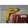 Image 2 : KANGO 426 ROTARY HAMMER DRILL AND DEWALT 6.7 AMP VARIABLE SPEED REVERSING DRILL BOTH WORKING