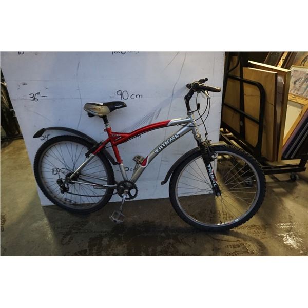 RED AND GREY TRIBAL BIKE