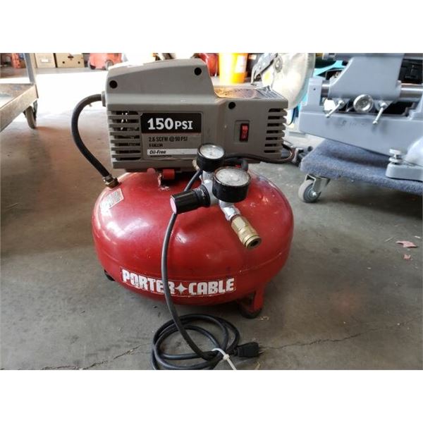 150 PSI PORTER CABLE PANCAKE AIR COMPRESSOR NEEDS NEW SWITCH