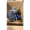 Image 2 : BOX OF 50 NEW BEY BLADE ASSEMBLY CHAMBERS AND TRANSFORMER FIGURE