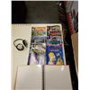 Image 2 : VINTAGE RADIO HEADPHONES, COLLECTABLE COMICS AND MICKEY MOUSE PHOTO ALBUM