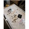 Image 1 : LOT OF JEWELRY, GUESS SUNGLASSES AND ALBERTA COLLECTOR COIN