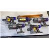 Image 1 : SHELF OF DEFECTIVE DYSON HANDHELD VACUUMS
