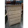 Image 1 : MODERN 5 DRAWER DRESSER