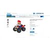 Image 3 : SUPER MARIO AND YOSHI 1:20 SCALE RC VEHICLES WITH BATTERYS, CHARGER AND CONTROLLERS RETAIL $291 TEST