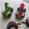 Image 8 : SUPER MARIO AND YOSHI 1:20 SCALE RC VEHICLES WITH BATTERYS, CHARGER AND CONTROLLERS RETAIL $291 TEST