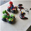 Image 9 : SUPER MARIO AND YOSHI 1:20 SCALE RC VEHICLES WITH BATTERYS, CHARGER AND CONTROLLERS RETAIL $291 TEST