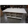 Image 1 : WHITE CUBILE SECTION COFFEE TABLE