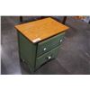 Image 2 : SHERMAG OAK 2 DRAWER NIGHTSTAND