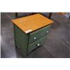 Image 2 : SHERMAG OAK 2 DRAWER NIGHTSTAND