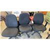 Image 1 : 3 GAS LIFT OFFICE CHAIRS