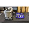 Image 1 : TFAL DEEP FRYER AND TRAY OF CUTLERY