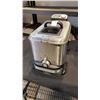 Image 2 : TFAL DEEP FRYER AND TRAY OF CUTLERY