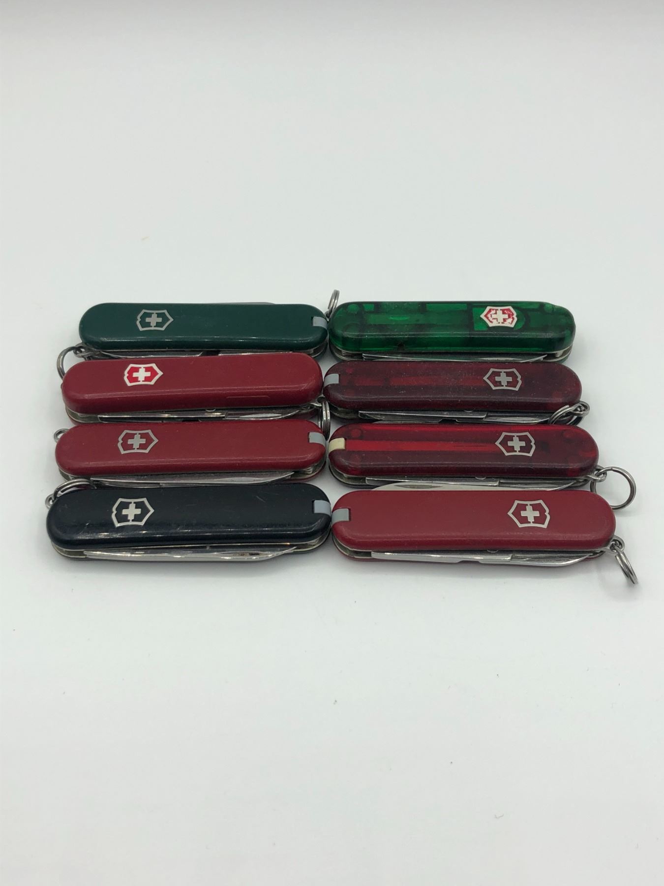 8 Mini Swiss Army Knives