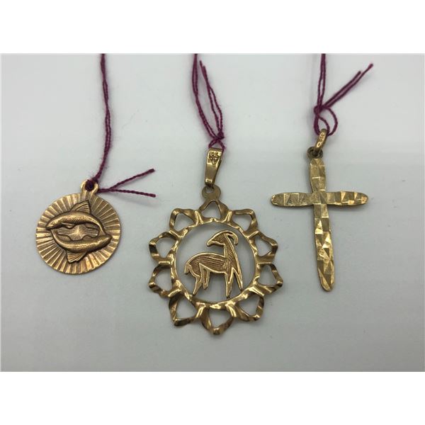 10k Gold Pendants