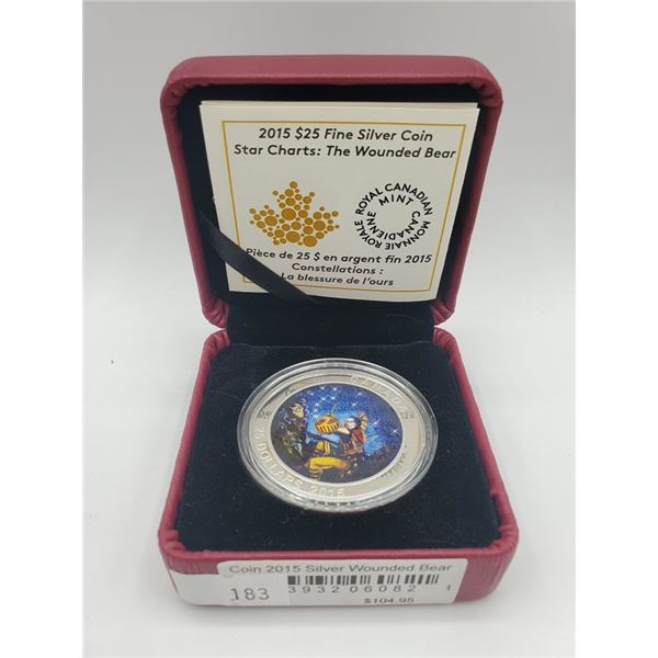 2015 $25 Silver Coin