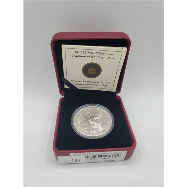 2013 $5 Silver Coin