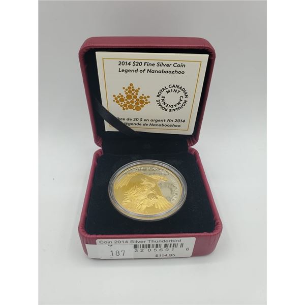 2014 $20 Silver Coin