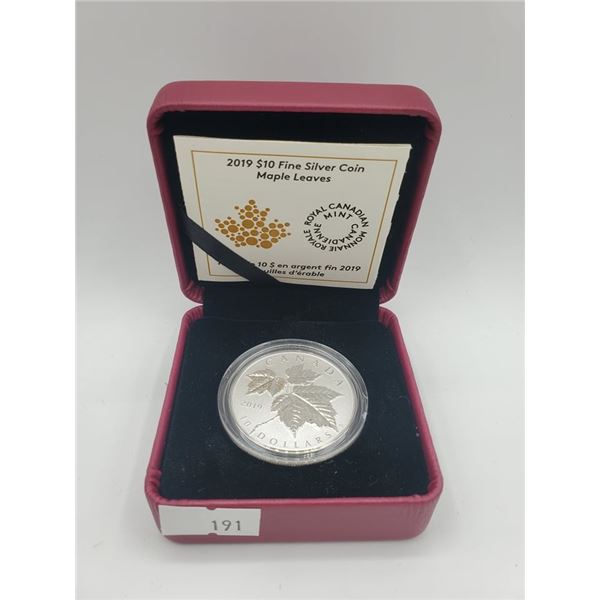 2019 $10 Silver Coin