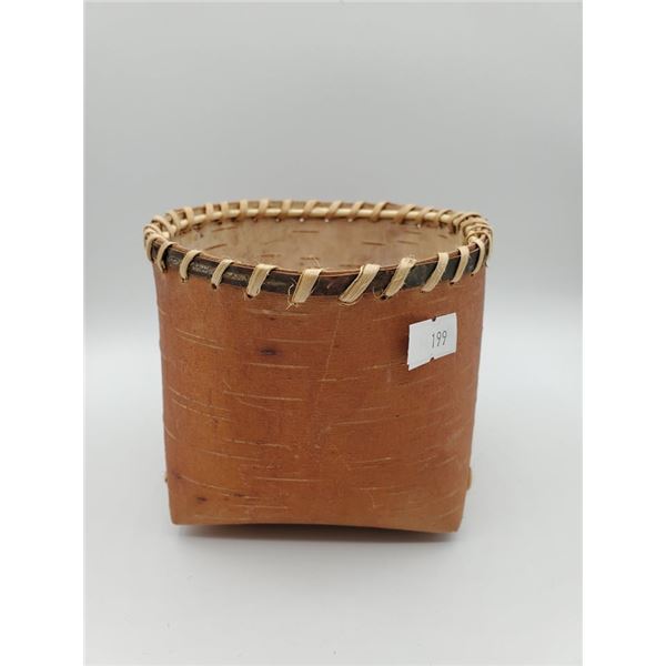 Medium Sized Birchbark Berry Basket