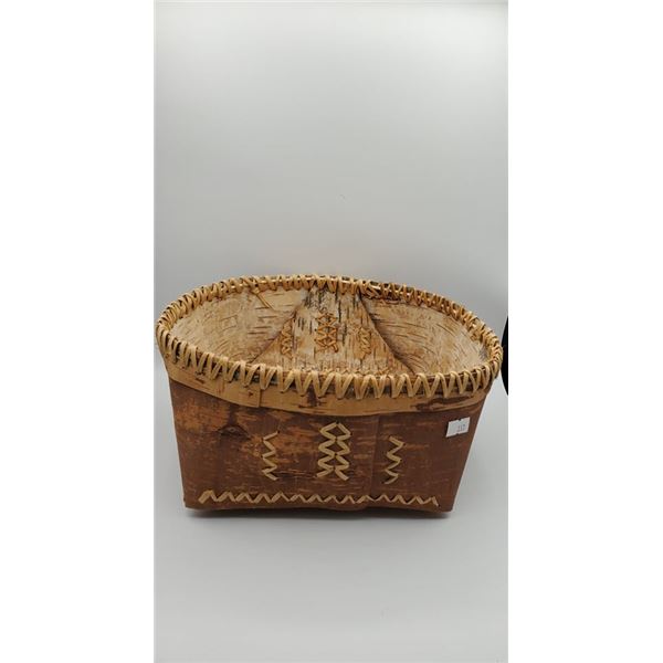 Aboriginal Birchbark Berry Basket
