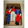 Image 1 : Lot of Three Golliwog Dolls